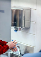 Dispenser håndklæderulle katrin midi børstet stål,1 stk/krt