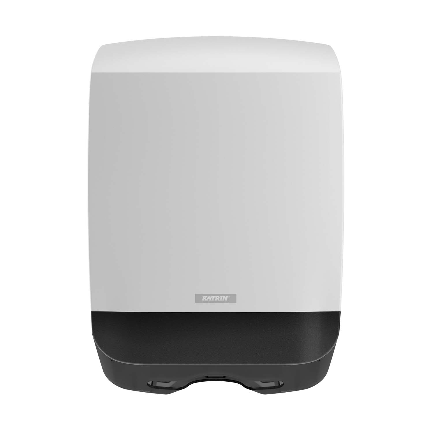 Dispenser Katrin Håndklædeark M L14.2xB30.1xH44.5cm Plast Hvid,1 stk