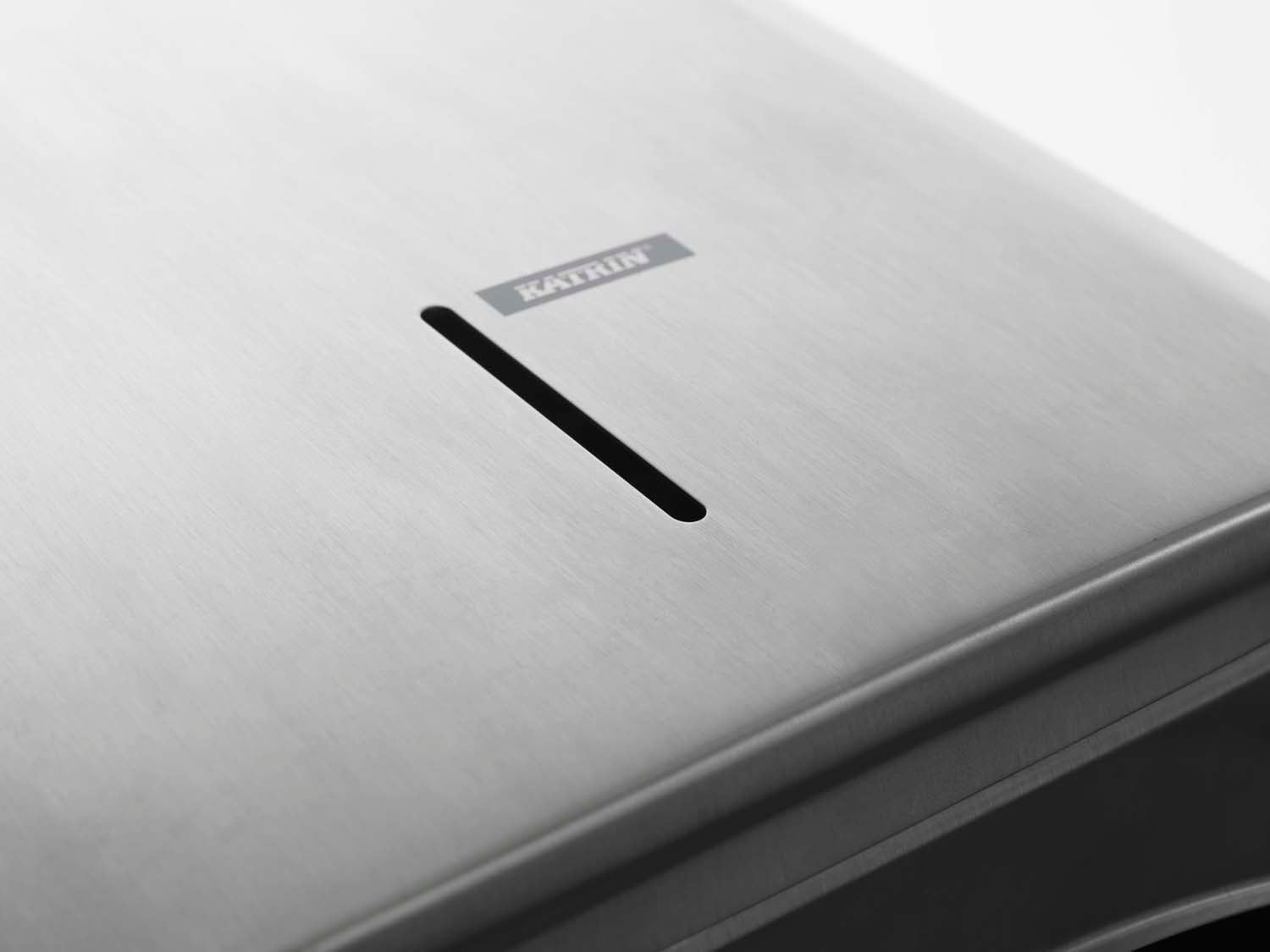 Dispenser håndklædeark Katrin børstet stål,1 stk