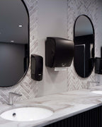 Dispenser Katrin Håndklæderulle XL L21.6xB32.2xH39.7cm ABS Sort,1 stk/krt