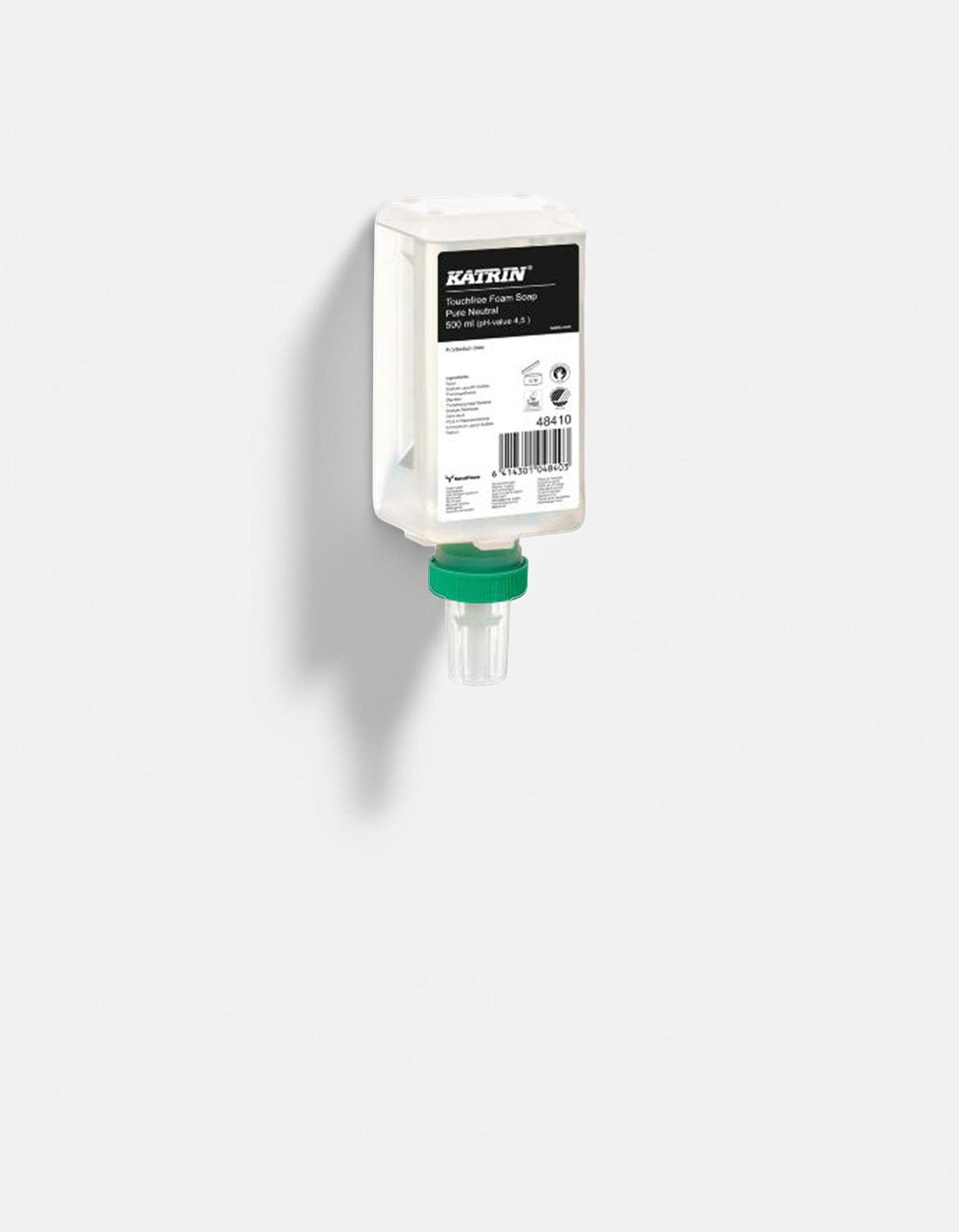 Skumsæbe, Natural, Duftfri, 500 ml, 12 stk pr. krt