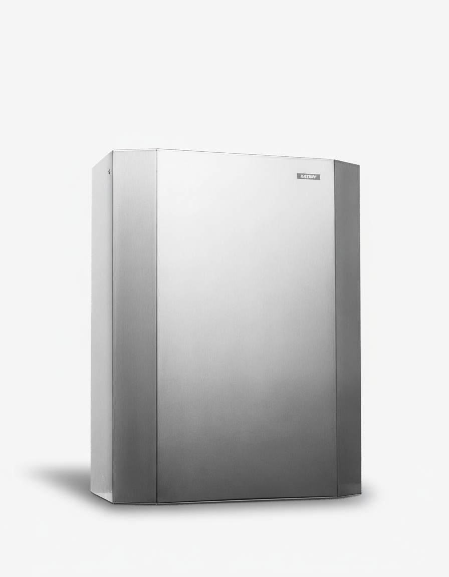 Affaldsspand, 25 L, Børstet stål