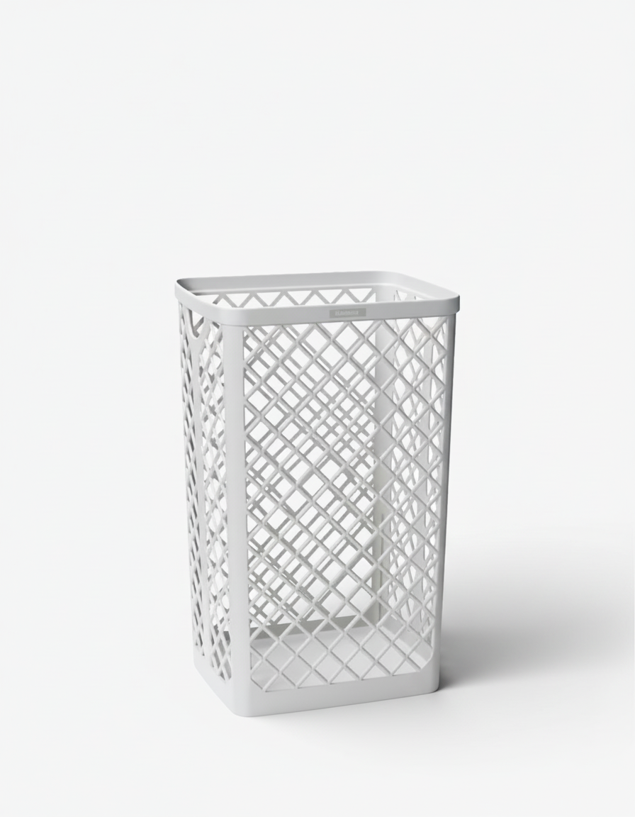 Affaldsspand, 40 L, Plast, Hvid