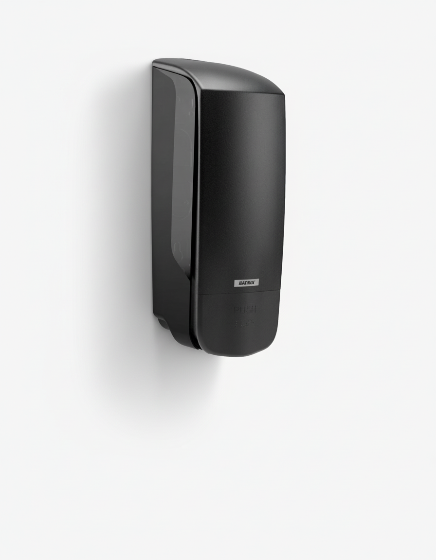 Dispenser Manuel Katrin Inclusive 1000ml Plast Sort til sæbe/hånddesinfektion,1 stk