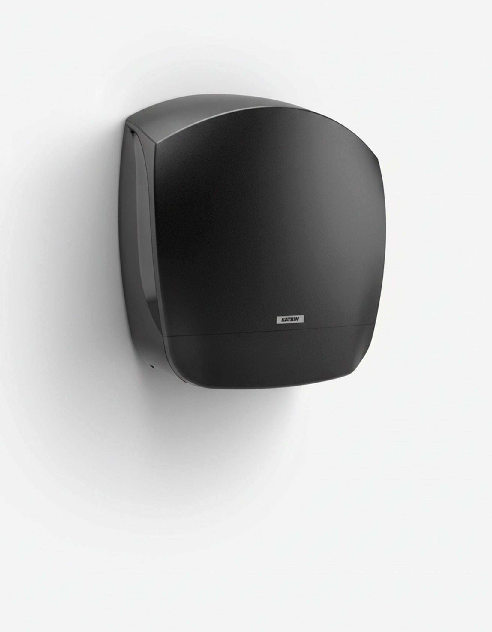 Dispenser Toiletpapir Katrin Gigant M/L L14.9xB34.2xH35.6cm Plast Sort,1 stk