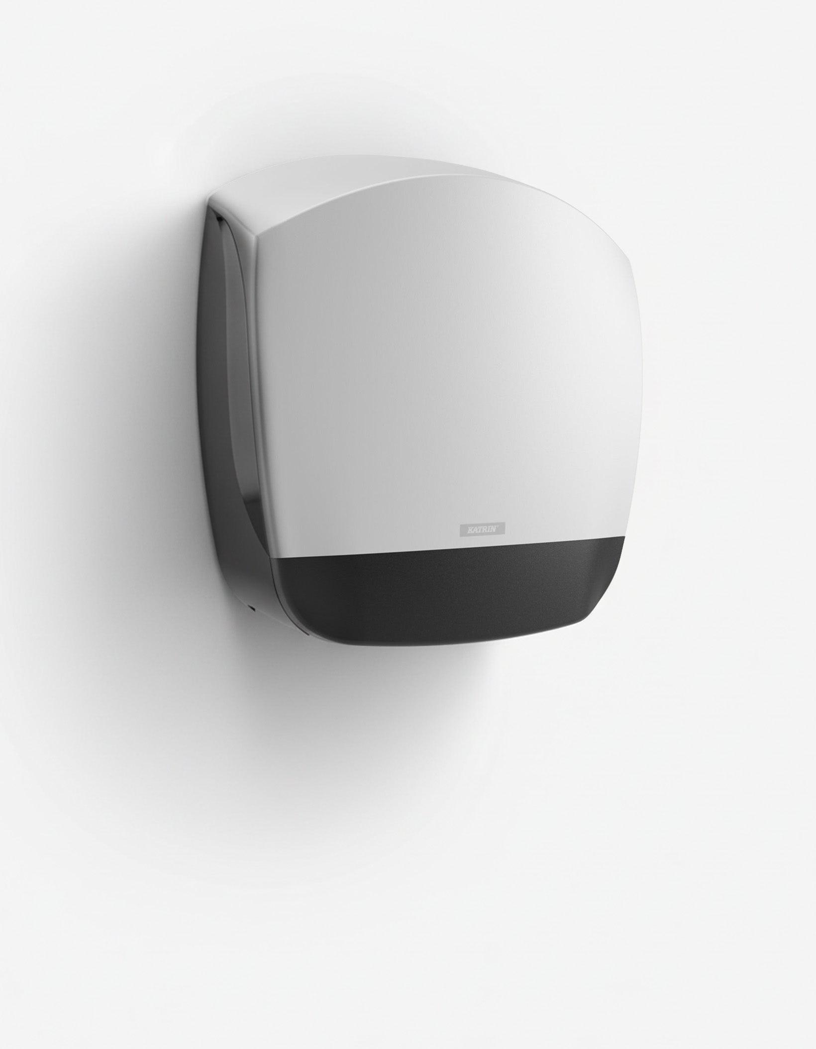 Dispenser Toiletpapir Katrin Gigant M/L L14.9xB34.2xH35.6cm Plast Hvid,1 stk