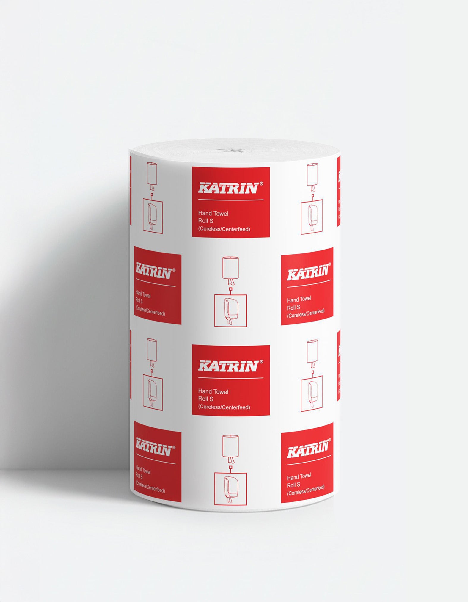 Håndklæderulle, S, 1-lag, Mix, Hvid, Ø130×205 mm × 116 m, Uperforeret, Uden hylse, 12 rl pr. krt