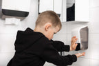 Dispenser Manuel Katrin Inclusive 500ml Plast Hvid til sæbe/hånddesinfektion,1 stk
