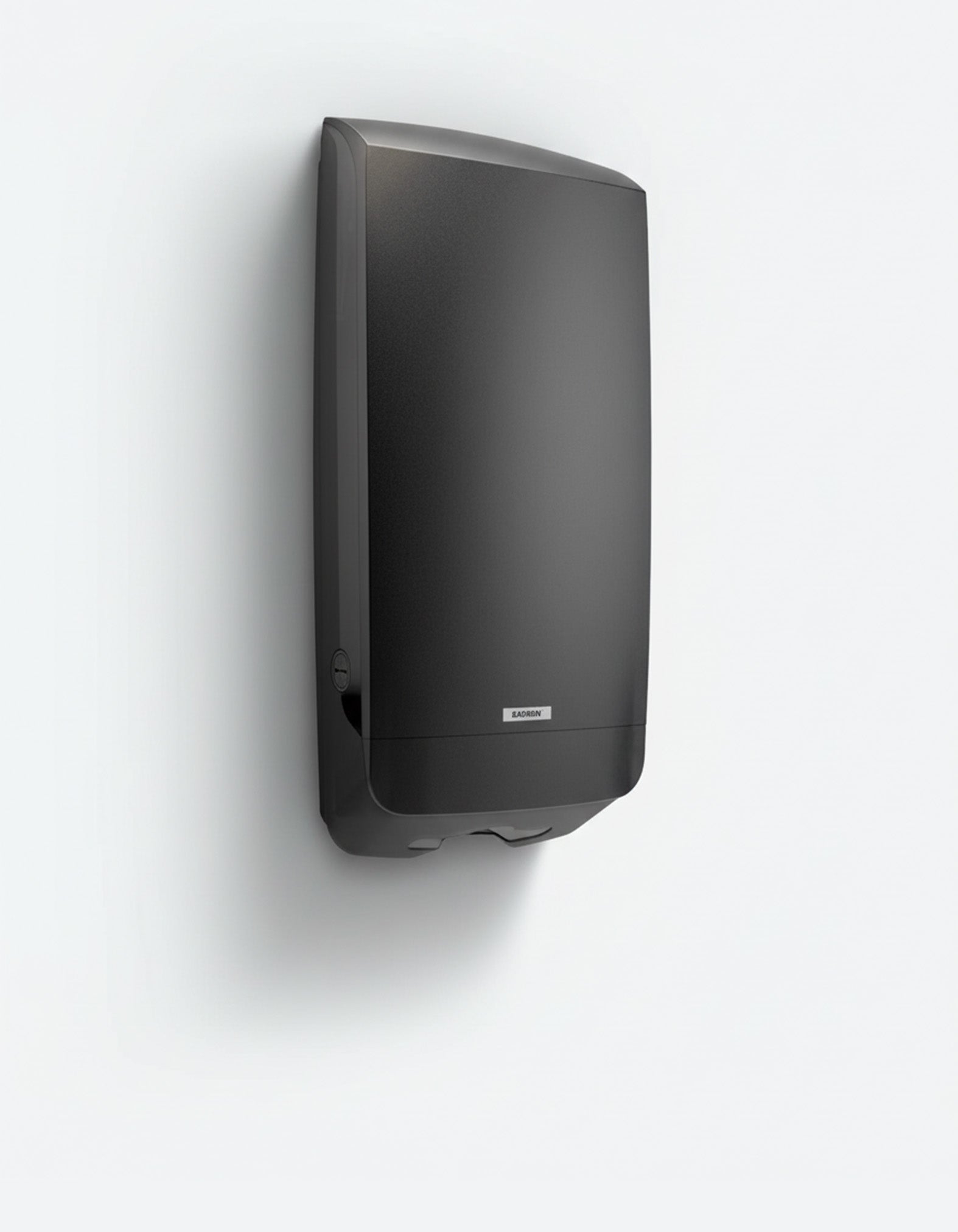 Dispenser Katrin Håndklædeark XL L14.6xB33.8xH73cm Plast Sort,1 stk/krt