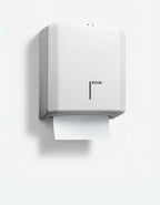 Dispenser Håndklædeark Katrin med Lås Metal Hvid,stk