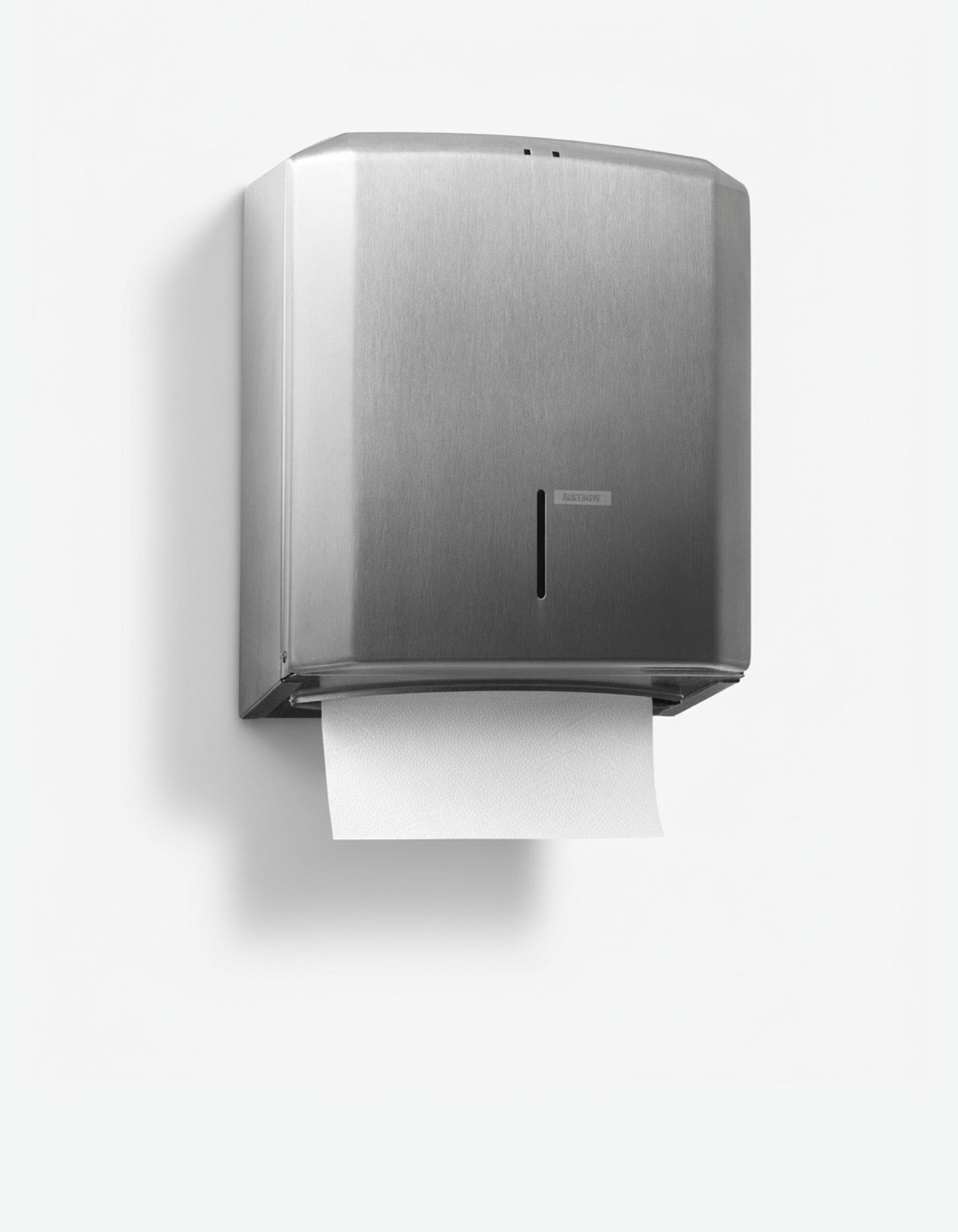 Dispenser håndklædeark Katrin børstet stål,1 stk
