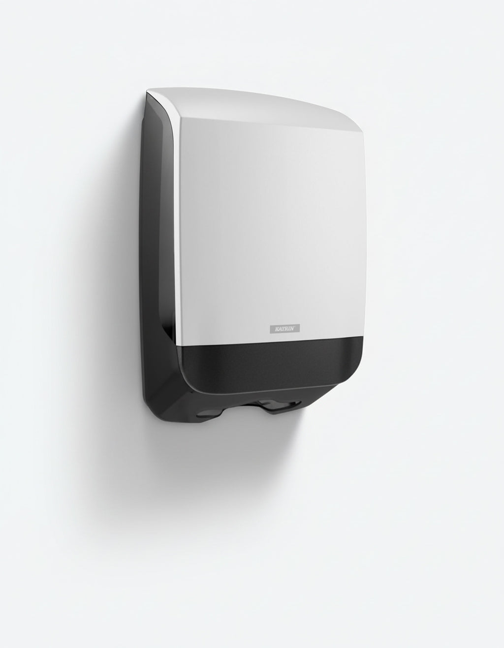 Dispenser Katrin Håndklædeark M L14.2xB30.1xH44.5cm Plast Hvid,1 stk