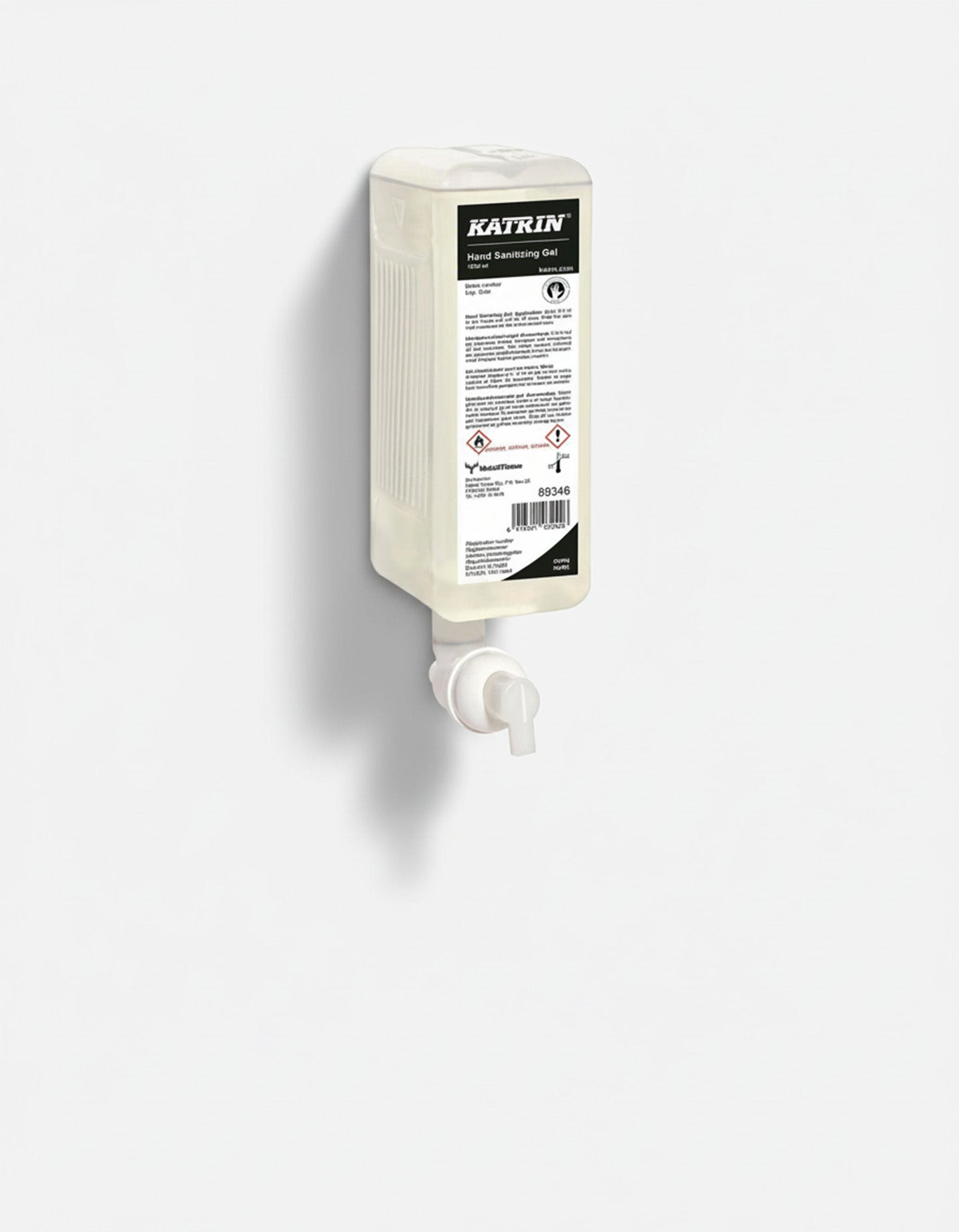 Hånddesinfektion, Gel, 1 L, 6 stk pr. krt