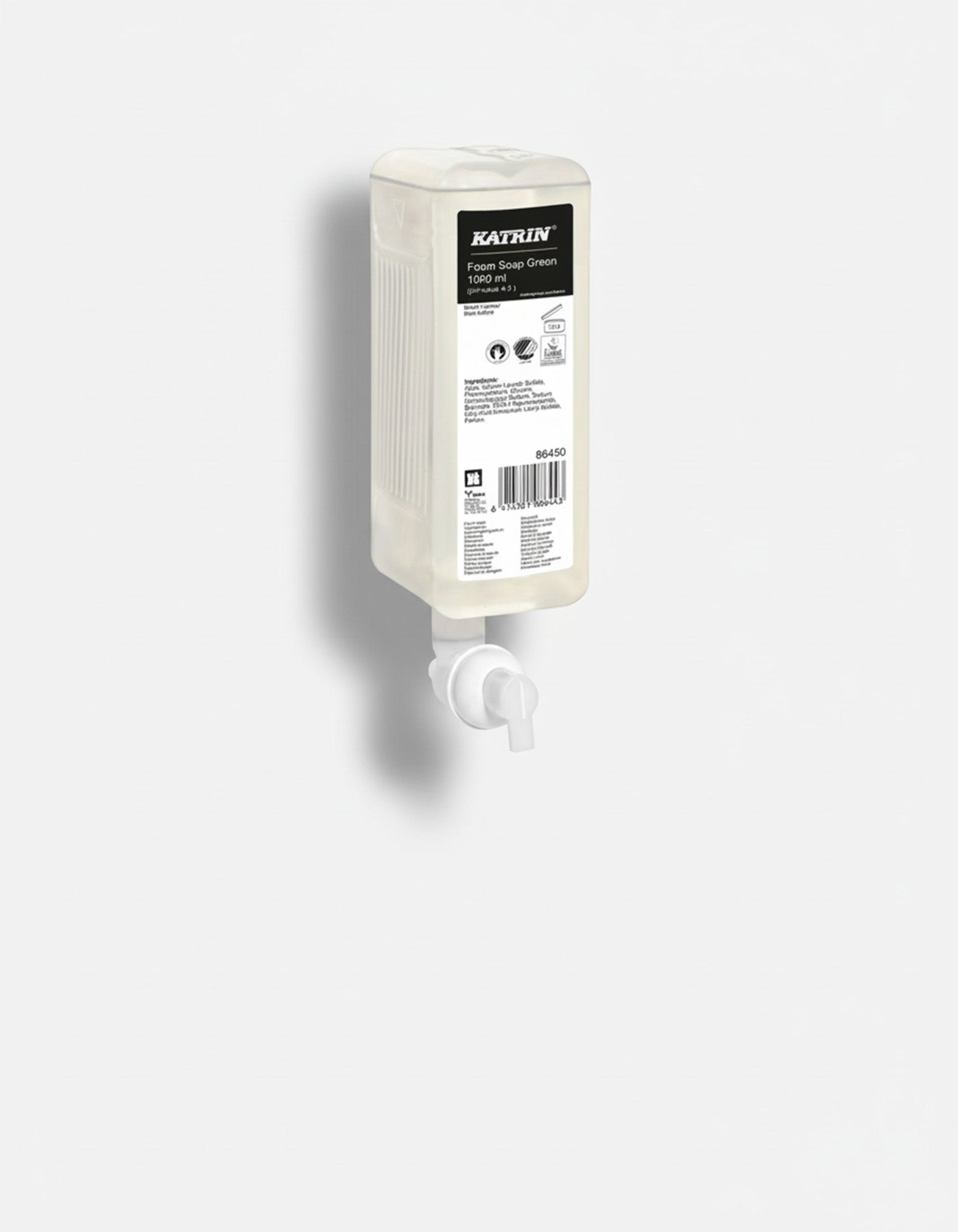 Skumsæbe, Green, Klar, 1 L, 6 stk pr. krt