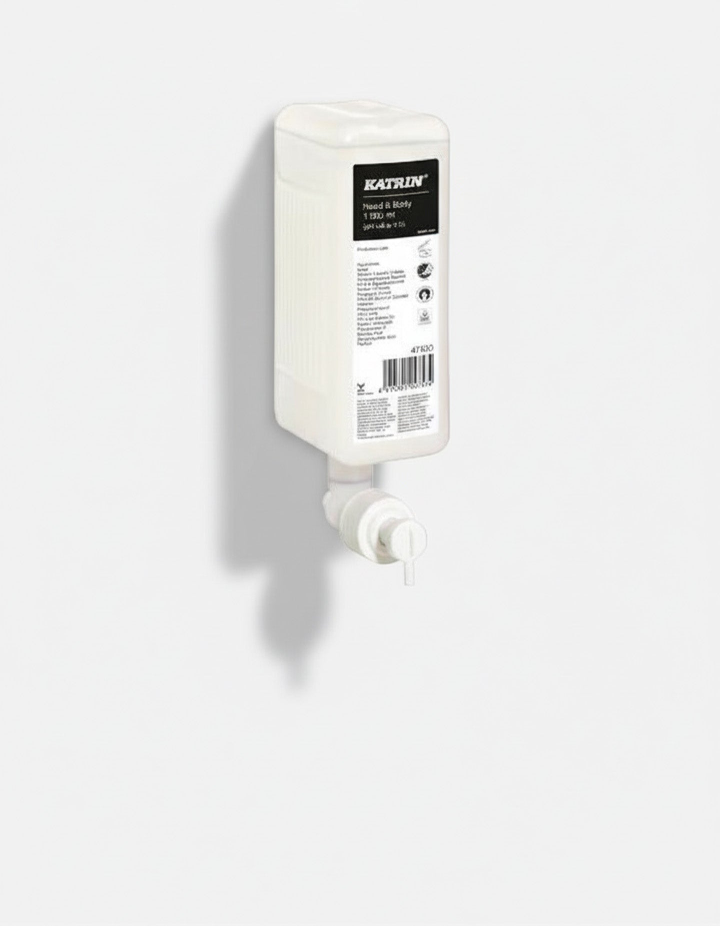 Hair & Body, Clean, 1 L, 6 stk pr. krt